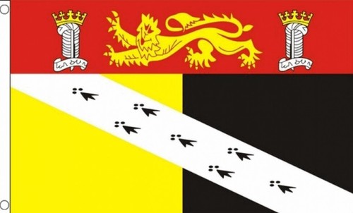Norfolk with crest 5x3 feet - with,