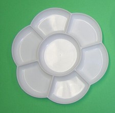 Flower Shaped Artist Children's Paint Palette Kids Art Craft Mixing Sorting Tray