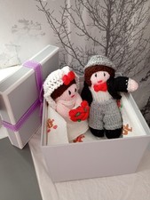 Hand Knitted Bride and Groom