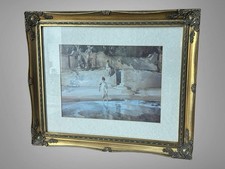 The Sunlit Bastion" by Sir William Russell Flint. 60cm By 50cm