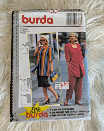 Vintage burda 3807 - burda, women’s