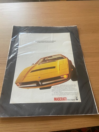 Maserati merak advertising - maserati,