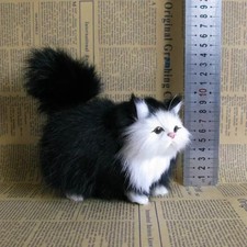 Cute Realistic Cat Plush Toy