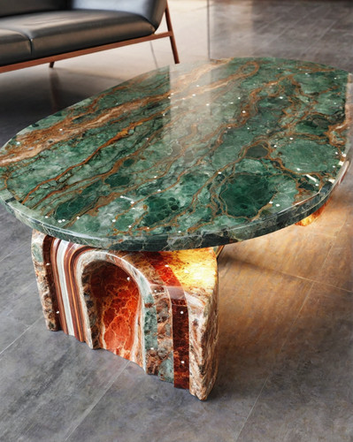 Carved natural luxury onyx - natural,