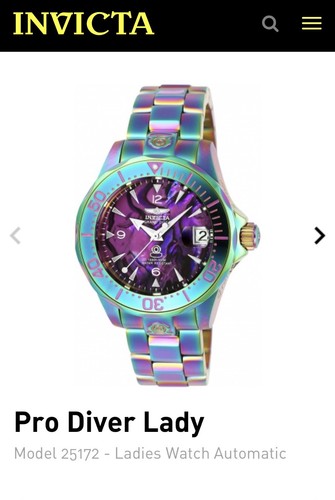 Invicta iridescent pro diver - iridescent,