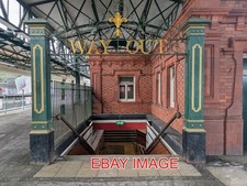 PHOTO  PONTYPRIDD STATION  BUILT BY THE TAFF VALE RAILWAY AND OPENED ON 9 OCTOBE