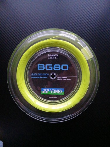 Yonex bg80 badminton racket - yonex,