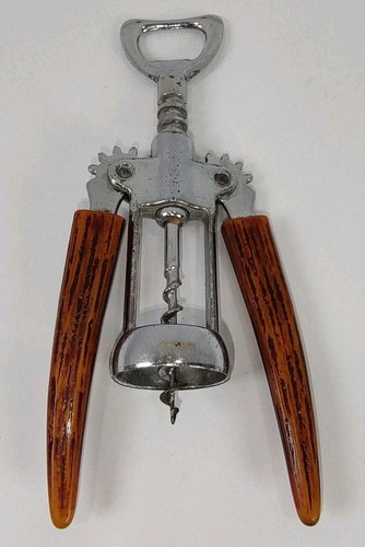 Vintage wing corkscrew wine - wing,