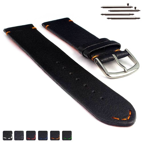 Leather watch strap band - leather,