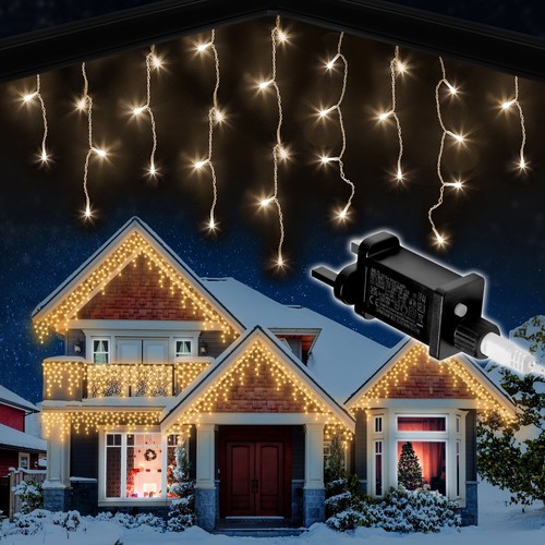 Netta icicle christmas - christmas, lights