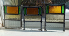 Three small 1930s - , stained