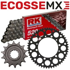 Suzuki DRZ400 RK Standard Duty Chain & Renthal Black Sprocket Kit 