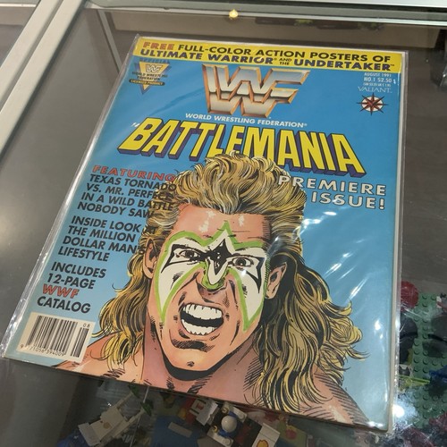 Wwf official battlemania issue - wwf,