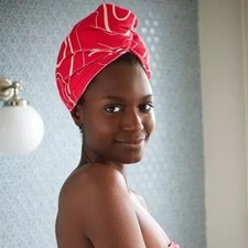 Avon Pink Fantasy Print Turban