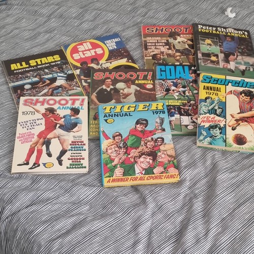 Football annuals bundle - football,