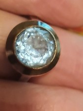 silver blue topaz ring beautiful