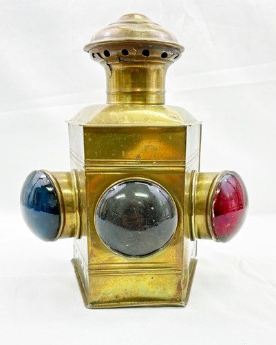 Boat bow lantern original - boat, w/original
