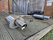 For Audi A4 B6 Quattro 1.8T Jetex Performance 2.5" Exhaust System + 100mm Tip...