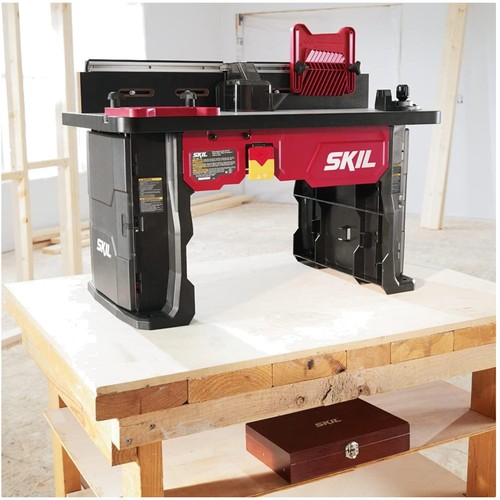 Portable router table - router, with