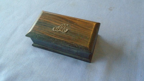 Lignum vitae box - box, wooden