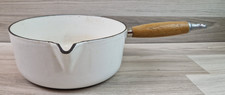 Le Creuset White Saucepan 22CM