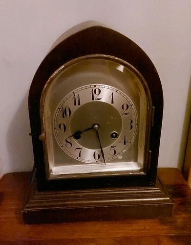 Antique beehive mantle clock - antique,