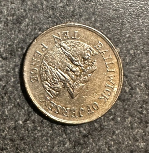 1992 bailiwick jersey 10p - of,