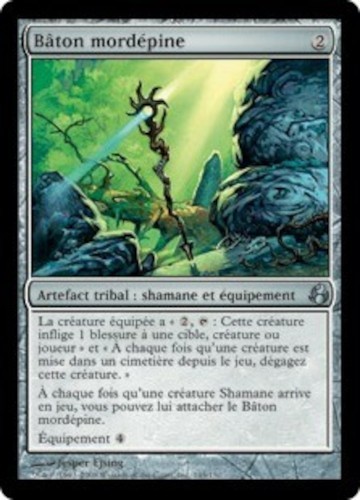 Mtg magic thornbite staff - mtg,
