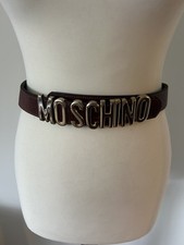 MOSCHINO Italy GOLD Logo