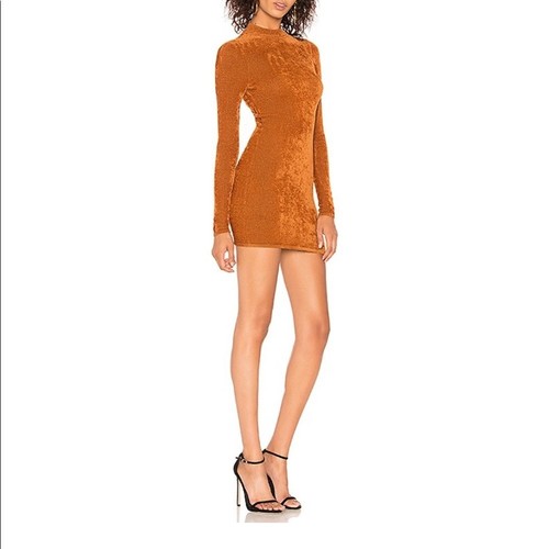 Ronny kobo mini dress chenille - kobo,