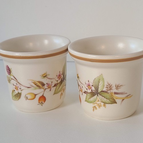 Vintage harvest egg cups - vintage,