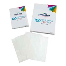 LAMINATING POUCHES A3 100 PACK 150 MICRON MATT LAMINATE SCHOOL OFFICE WORK