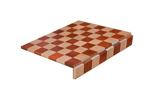 Solid inlaid wood roll up - 12",