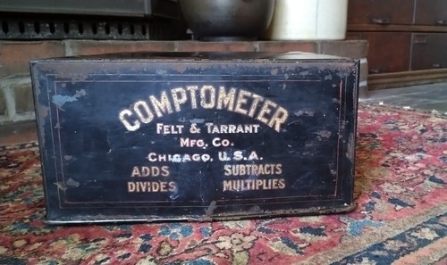 Early model comptometer - model,