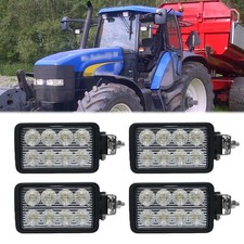 4PCS LED Work Lights with Side