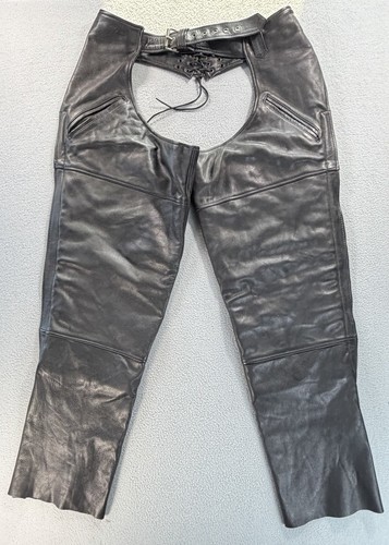 Xpert leather motorcycle chaps - xpert,