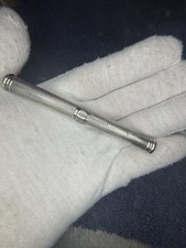 RARE STERLING SILVER SAMPSON MORDAN  ANTIQUE VICTORIAN DIP INK PEN DATE U 1895