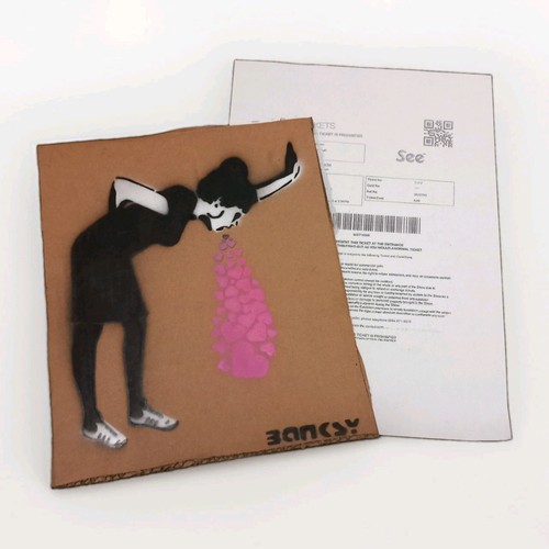 Banksy signed 2015 - , love