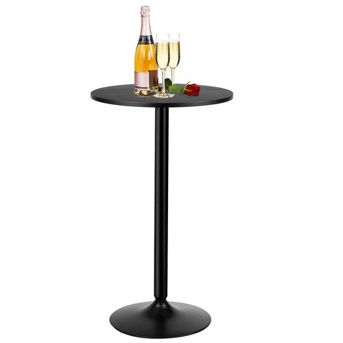 Round bar table - round, counter