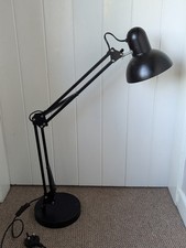 Large Swing Arm Anglepoise Style Desk Lamp, Working, Clockmaker Workshop