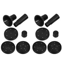  2 Sets Garden Fountain Sprinkler Solar Powered Nozzle Fish Pond Accessories