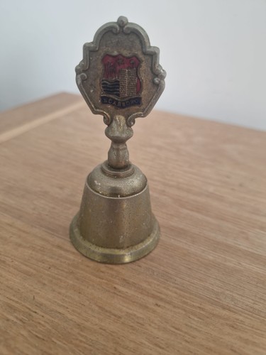 Vintage peerage brass bell - brass,