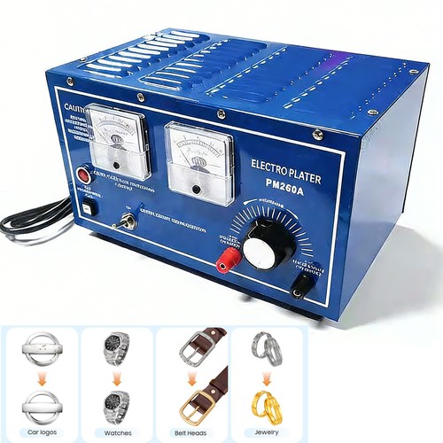Gold plating machine silver - gold,