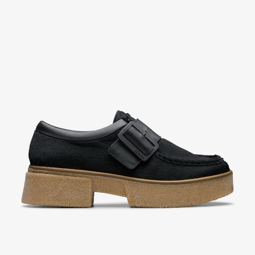 Clarks linoso black - linoso, hair