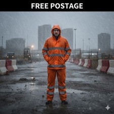 SUPERTOUCH Hi-Viz Rain Suit