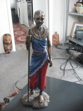 Female Masai  Warrior Figure Leonardo Collection 2003 Rare and collectable