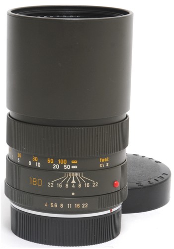 Leica elmar 180mm lens - r,