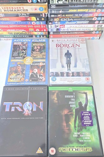 Dvd job lot bundle films - 25,