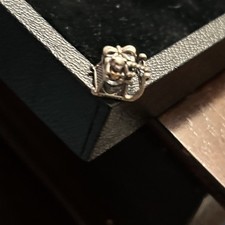 Pandora 925 & 14K Gold Heart