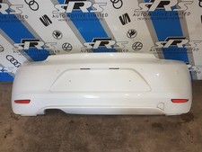 VW Scirocco Rear Bumper With Parking Sensors in Candy White - LB9A / 2009 - 2014